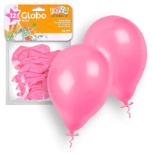 GENERICO Pack 12 Pink Balloons 23 Cm