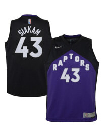 Nike big Boys Pascal Siakam Black and Purple Toronto Raptors 2020 and 21 Swingman Player Jersey - Earned Edition