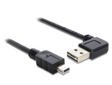 DeLOCK 85175 USB кабель 0,5 m 2.0 USB A Mini-USB B Черный