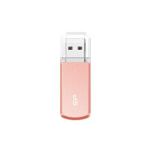 USB  флеш-накопители uSB флеш накопитель Silicon Power Helios 202 32 GB USB тип-A 3.2 Gen 1 (3.1 Gen 1) Розовый SP032GBUF3202V1P