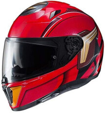 Полнолицевые шлемы hJC Helmets Men's The Flash DC Comics Motorcycle Helmet