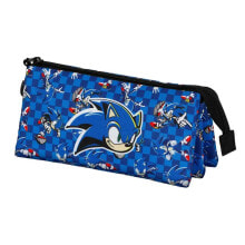 KARACTERMANIA Sonic The Hedgehog Sega Action Triple Pencil Case