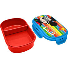 MICKEY Rectangular Lunch Box With Cutlery