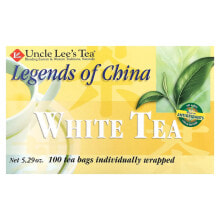 Legends of China, White Tea, 100 Tea Bags, 5.29 oz (150 g)