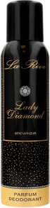 La Rive for Woman Lady Diamond Perfume Deodorant Парфюмированный дезодорант спрей 150 мл