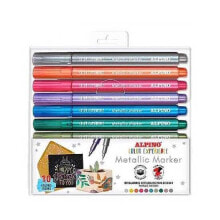 ALPINO Metallic marker color experience marker pen 10 units