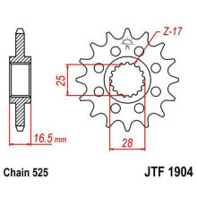 Звезды для велосипеда JT Sprockets купить от $29