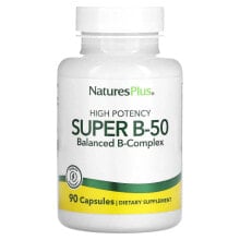 NaturesPlus, High Potency Super B-50, 60 Capsules