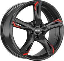 Колесный диск литой Ronal R62 Red jetblack 8x19 ET40 - LK5/114.3 ML82