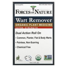Wart Remover, Dual Action Roll On, Extra Strength, 0.14 oz (4 ml)