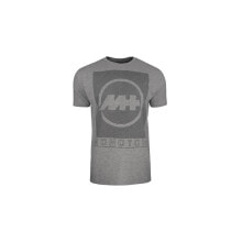 Мужские спортивные футболки Мужская спортивная футболка серая с логотипом Monotox Concentric