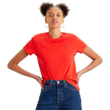 Мужские спортивные футболки Мужская спортивная футболка красная Levis  The Perfect 39185 Short Sleeve T-Shirt