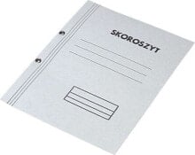 Idest Skoroszyt karton 1/1, A4, Oczkowy, 300G, Biały (px1624)