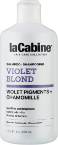 Shampoo für blondes Haar - La Cabine Violet Blond Shampoo Violet Pigments + Chamomille