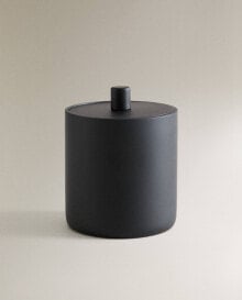 Resin storage jar with lid