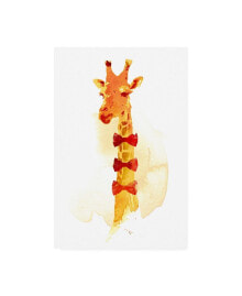 Trademark Global robert Farka Elegant Giraffe Canvas Art - 19.5