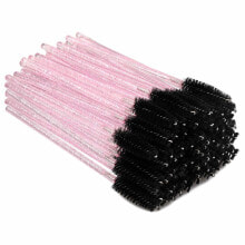 Набор кистей для макияжа G2PLUS Pack of 300 Pink Disposable Eyelash Brush Crystal Eyelash Brush Eyelash Applicator Brush for Mascara Eyelash Extension