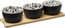 Dishes and salad bowls for serving