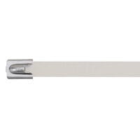 MLTFC6H-LP316WH, Parallel entry cable tie, Polyester,Stainless steel, White, 1 head(s), 52.1 см 7.9 мм