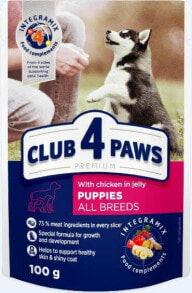 Влажные корма для собак Club 4 Paws