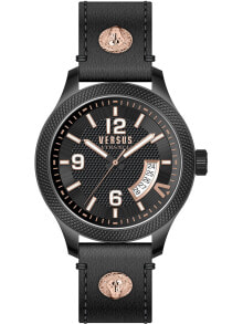 Мужские наручные часы с ремешком Versus VSPVT0420 Reale Herren 44mm 5ATM