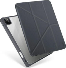 Чехлы для планшетов etui na планшет Uniq UNIQ etui Moven iPad Pro 12,9" (2021) Противомикробный сари/темно-серый