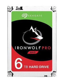 Внутренние жесткие диски (HDD) внутренний жесткий диск Seagate IronWolf Pro ST6000NE000 3.5" 6000 GB