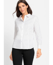 Купить женские блузки и кофточки Olsen: Women's Classic Button Up Shirt