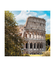 Trademark Global philippe Hugonnard Dolce Vita Rome 3 Beautiful Colosseum VIII Canvas Art - 15.5