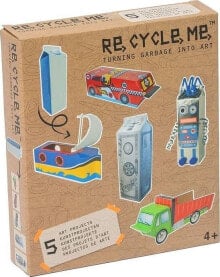 Развивающие настольные игры для детей Re-Cycle-Me Creative Kit. Safe - 5 toys