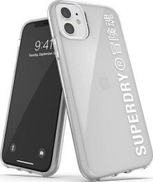 Чехол прозрачный iPhone 11 Superdry