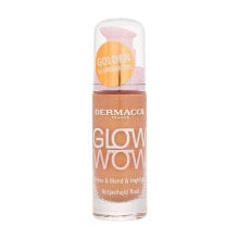 Купить хайлайтеры и скульптурирующие средства Dermacol: Dermacol Glow Wow Brightening Fluid 20 ml highlighter für Frauen