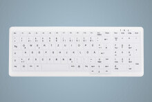 Клавиатуры клавиатура Active Key AK-C7000 USB + PS/2 Белый AK-C7000F-UVS-W/GE