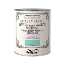 Paint Bruguer Chalky Finish Turquoise 750 ml