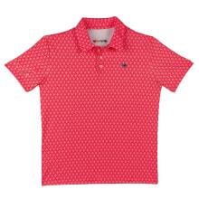 Купить футболки OXY GOLF: OXY GOLF Diamond Red short sleeve polo