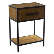 Nightstand Alexandra House Living Brown Wood 47 x 65 x 30 cm