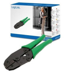 Инструменты для работы с кабелем LogiLink Crimpzange Hirose 8P8C Metall Черный WZ0013