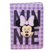 Notebook Minnie Mouse SQUISHY Lilac 18 x 13 x 1 cm