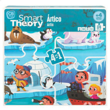 COLORBABY Panoramic Arctic 4 In 1 Of 174 Large Pieces Smart Theory Puzzle