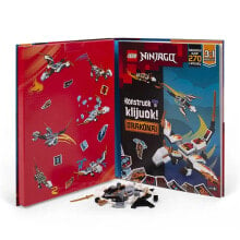 LEGO Ninjago Activity Book Build And Stick: Dragons In Lithuanian Lang construction toy