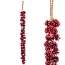 Christmas bauble Red Pineapples 110 cm