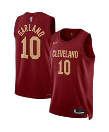 Nike men's Darius Garland Wine Cleveland Cavaliers Swingman Jersey - Icon Edition