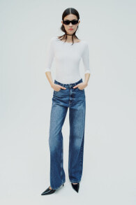 Женские джинсы прямого кроя