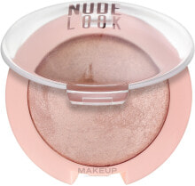 Gebackener Perlenlidschatten - Golden Rose Nude Look Eyeshadow