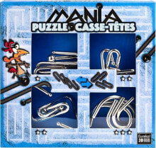 G3 Łamigłówki metalowe 4 szt Puzzle mania niebieski купить онлайн