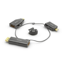 PureLink IQ-AR200 видео кабель адаптер 3 x HDMI Черный, Золото