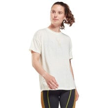 Мужские спортивные футболки Мужская спортивная футболка белая REEBOK Graphic Q4 Short Sleeve T-Shirt