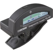 Boss TU-10 Clip-on Chromatic Tuner, Black