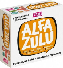 Развивающие настольные игры для детей Pink Frog Gra Alfa Zulu (PL)