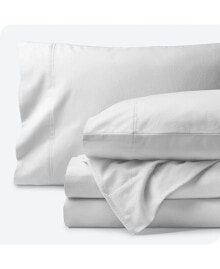 Bare Home organic Flannel Sheet Set Queen